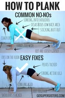 wedding photo - Exercises For Abs & Shoulders - Simple, Plank Workout