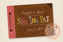 wedding photo - Adventure Book - Printable Adventure Inspired Save the Date Design