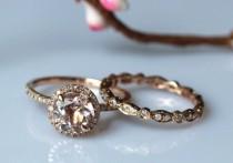 wedding photo - 13 Etsy Boutiques To Shop Gorgeous Engagement Rings