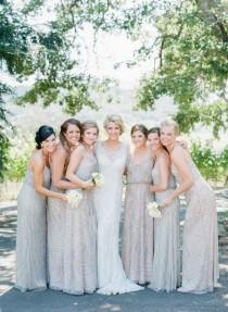 wedding photo - A Neutral Colored Wine Country Wedding