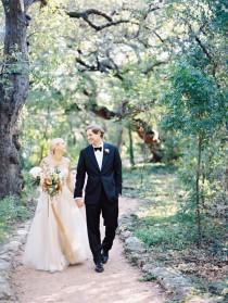 wedding photo - Modern Downtown Austin Wedding With 17 Stylish Bridesmaids