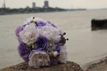 wedding photo - ROMANTIC PEONIES  Paper Flowers Bouqet