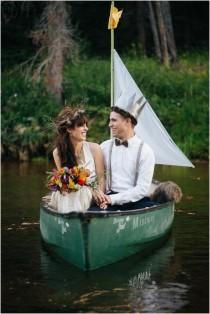wedding photo - Sustainable Stylized Shoot: Where The Wild Things Are, Colorado - Black Sheep Bride