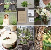 wedding photo - Woodland Wedding Inspiration