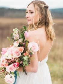 wedding photo - Bohemian Bridals In The Smoky Mountains