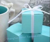 wedding photo - BETER Gifts Tiffany Blue Gift Boxes Wedding Baby Shower Party Favors