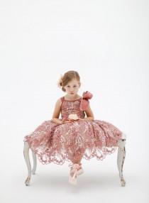wedding photo - The Katy Flower Girl Dress (more colors available)