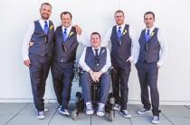 wedding photo - This disabled groom had his first dance EVER with his bride