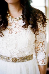 wedding photo - Bridal Belts: Fashion Inspiration