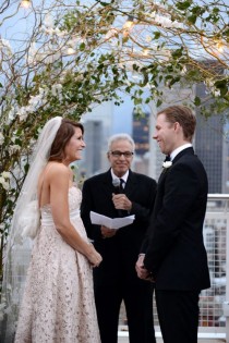 wedding photo - Chic Rooftop NYC Wedding At The Mondrian Soho - Andrea And Marcus Photography