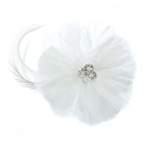 wedding photo - Eternity Bridal Hair Flower (sj)
