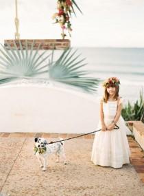 wedding photo - When Your Florist Sources Locally For A Tropical Wedding, This Is What Happens