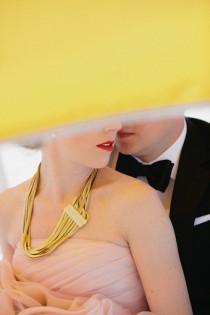 wedding photo - Gold, Pink Dramatic Wedding - Kallima Photography