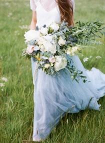wedding photo - Bouquet Of Soft Wildflowers