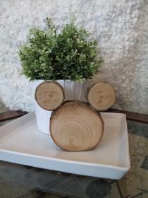 wedding photo - Disney Wedding Centerpieces Wooden Mickey Mouse Decorations - Set of 3
