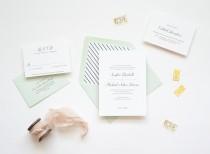 wedding photo - Wedding Invitation Sample - The August Suite