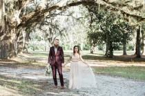 wedding photo - Organic, Handmade Florida Vow Renewal: Jenn + Derrek