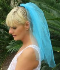 wedding photo - Scintillating Bachelorette Party Veil - Bride to Be Veil - Bridal Shower Veil - Bachelorette Accessories - Hen Party - Bride Veil