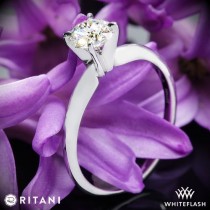 wedding photo - Platinum Ritani 1RZ7286 Solitaire Engagement Ring