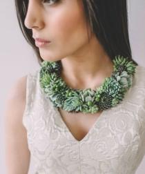 wedding photo - This Accidental Florist Makes Gorgeous Living Jewelry (No Watering Needed)