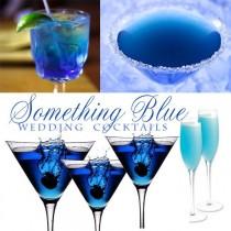 wedding photo - Thirsty Thursday: "Something Blue" Wedding Cocktail Ideas