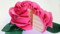 wedding photo - Beautiful Rose Cake