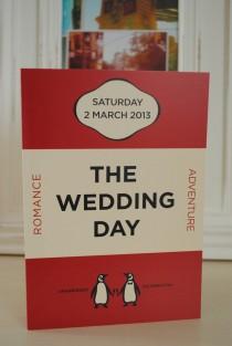 wedding photo - Penguin Books Wedding Cards