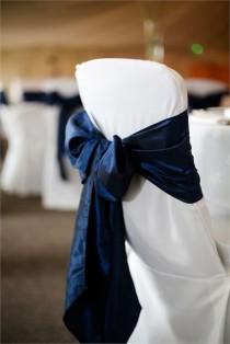 wedding photo -  Chair Covers, The Lensbury - Inspiration Gallery Wedding Venue Image 