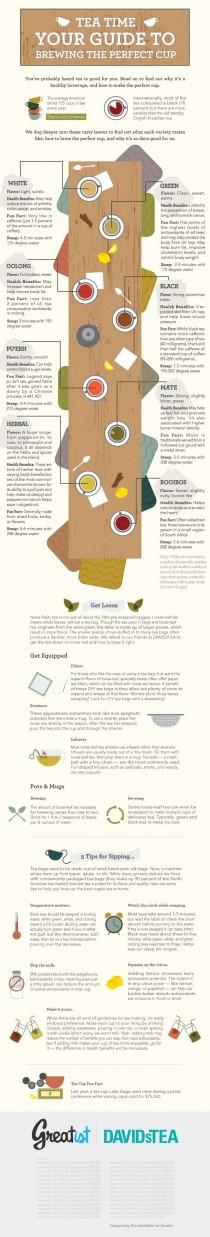 wedding photo - Tea Time: Your Guide To Brewing The Perfect Cup [INFOGRAPHIC]