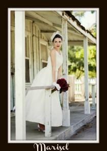 wedding photo - 1950s Wedding Dress 'MARISOL'