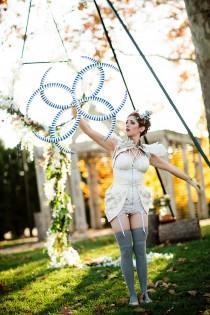 wedding photo - This big top-inspired styled shoot is the definition of stylish