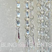 wedding photo - Hanging Crystals