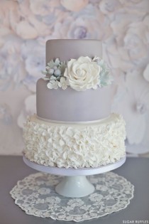 wedding photo - Elegant Wedding Ideas In A Chic Grey & Pastel Palette