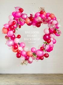 wedding photo - Heart Shape Balloon