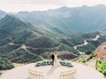 wedding photo - Elegant Malibu Rocky Oaks Estate Shoot