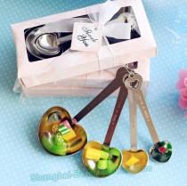 wedding photo - Bridal Crafts WJ005/B Sugar Measure Spoons Wedding souvenirs BETER-WJ005