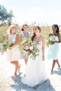 wedding photo - Chic + Coastal Wedding Inspiration