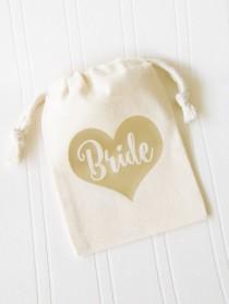 wedding photo - Bride Tote Bag, Party Favor Gift Bag Bridal Shower Bachelorette Cutom tote bags Hangover kit bags Wedding Day Survival Kit Diamond Ring bag