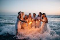 wedding photo - Seaside Chic Bridal Tea Party fun