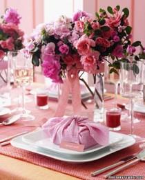 wedding photo - Pink Wedding Flowers