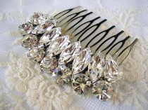 wedding photo - Wedding hair comb accessories Bridal hair comb  royal vintage style sparkle Rhinestones swarovski,