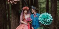 wedding photo - This DIY Woodland Wedding Looks Like Something Out Of A Fairytale