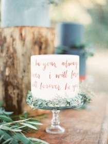 wedding photo - Romantic wedding Cake