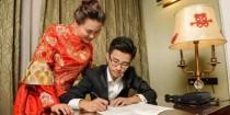 wedding photo - Couple Spends Wedding Night Copying Out Chinese Constitution