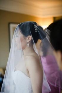 wedding photo - Drop veil - Vanessa