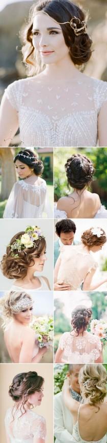wedding photo - Effortless Beauty! 20 Most Naturally Romantic Bridal Updos