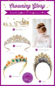 wedding photo - Dreamy Diadems Bring Out The Princess In You!