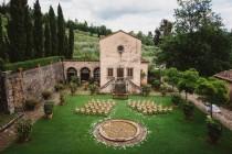 wedding photo - Classically Beautiful Tuscany Wedding At Catureglio