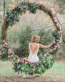wedding photo - Flowery Garland Theme