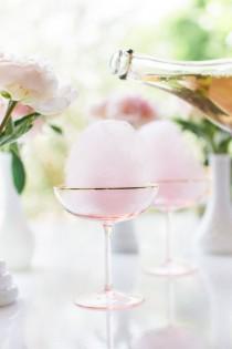 wedding photo - Lovely Libations: Cotton Candy Champagne Cocktail